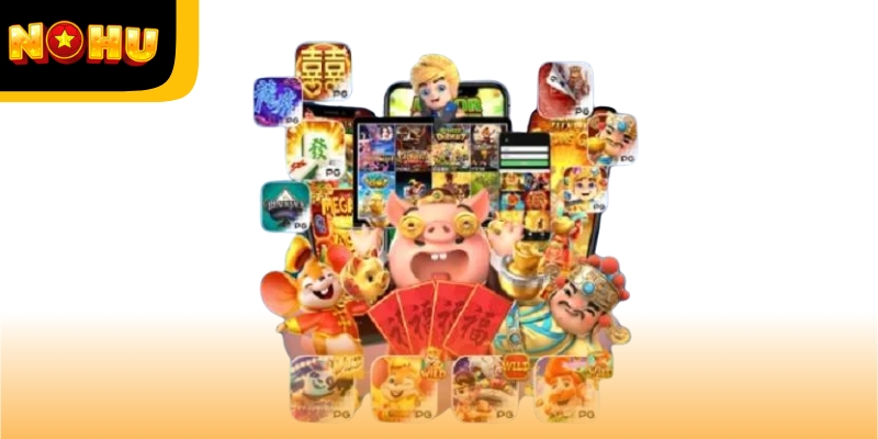 Một trong những điểm mạnh của nổ hũ APK chính là kho trò chơi đa dạng