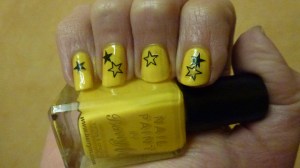 Stars: Barry M Nail Paint in Yellow