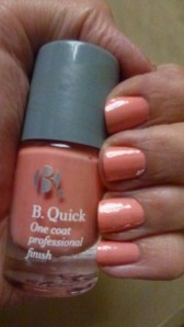 PB Quick one coat nail polish