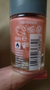 PB Quick one coat nail polish