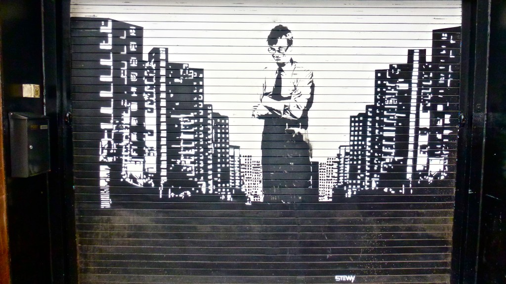 'Mr Manchester' (Tony Wilson) by Stewie