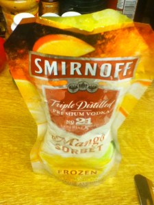 Smirnoff Frozen Mango Sorbet