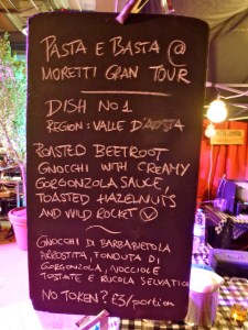 Pasta E Basta Moretti Gran Tour Manchester