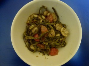 Stir fry with Sea Spaghetti from The Cornish Seaweed Company