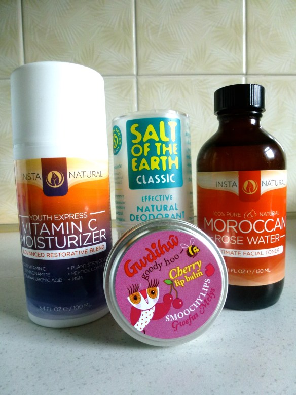 insta natural vitamin C moisturiser cruelty free deodorant