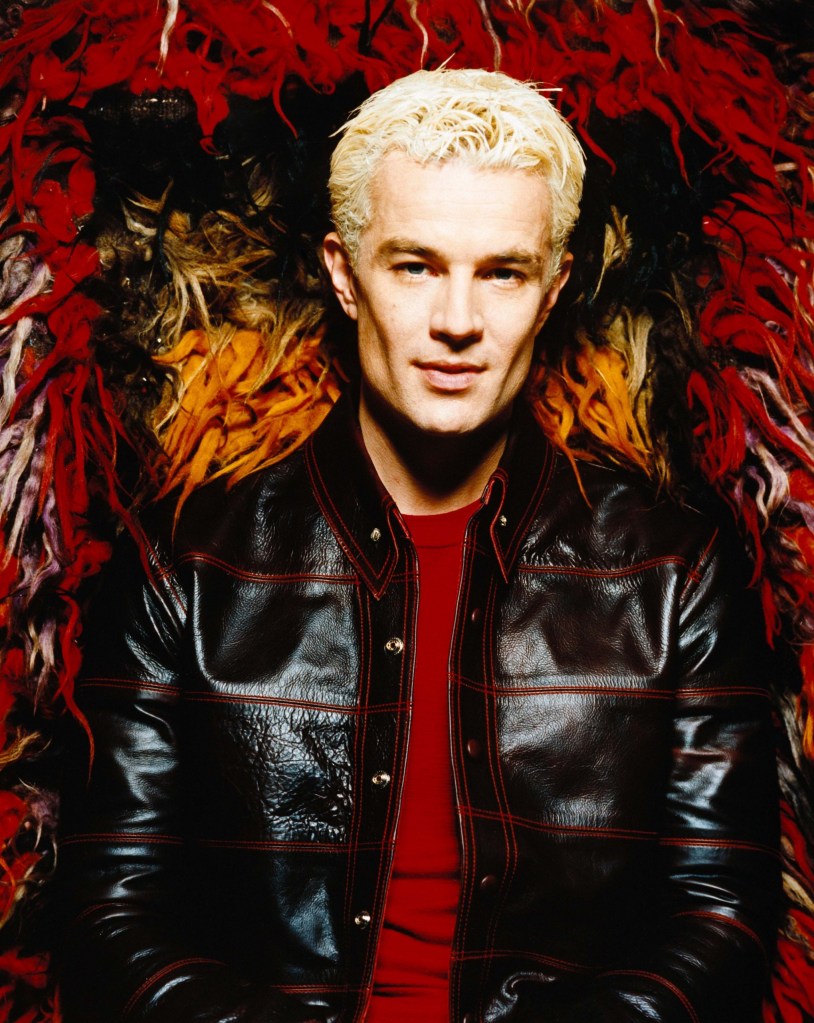 ca. 2000 --- Actor James Marsters in Black Leather Jacket --- Image by © James Minchin/CORBIS OUTLINE