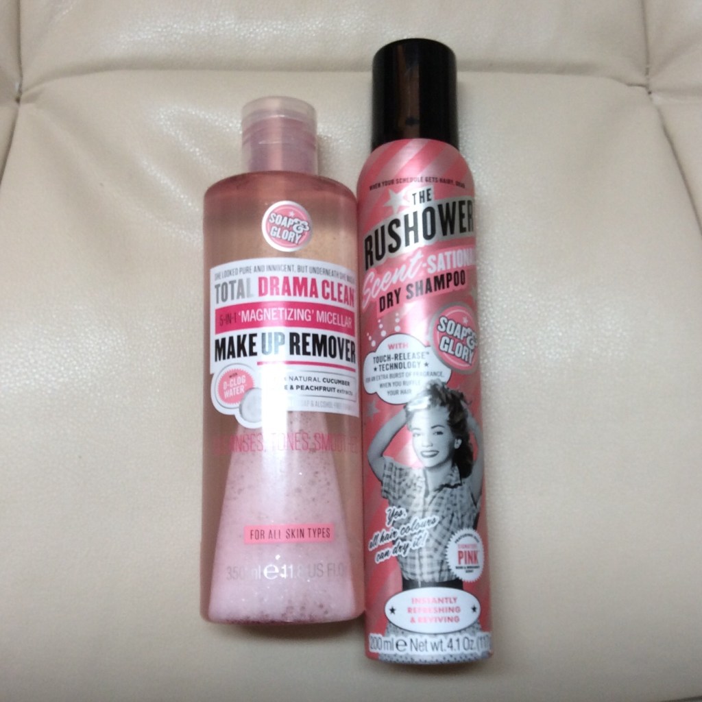 Soap & Glory 5-in-1 Magnetizing Micellar Make Up Remover & The Rushower Dry Shampoo&nbsp;review