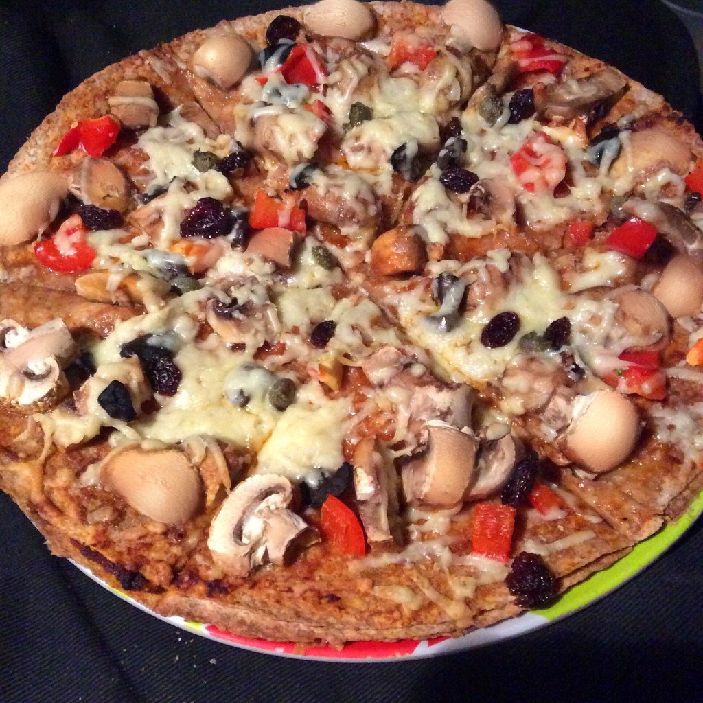 Makeshift Gluten/Yeast Free&nbsp;Pizza