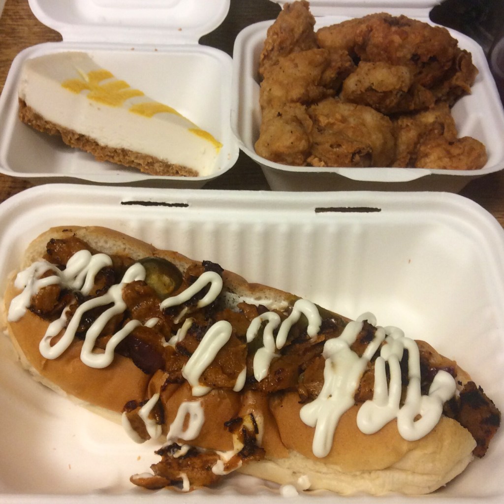 Vegan Hotdog Meal from Zad’s&nbsp;Manchester